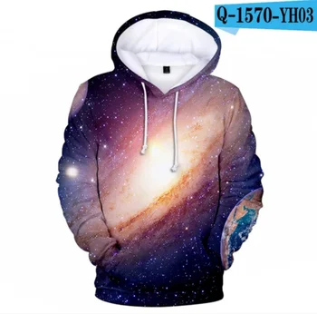 Хладен Космос galaxy качулки Мъже/Жени hoody с качулка марка дрехи Cap Hoody 3D Galaxy яке Момче Момиче с дълъг ръкав хип-хоп
