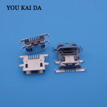 2 елемента Micro USB конектор женски порт кабел за зареждане jack socket Connector plug 5pin за doogee x5 pro mobile charge кабел за зареждане конектор