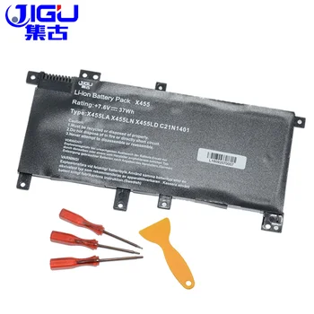 JIGU 4CELLS батерия за лаптоп C21IN401 C21INI401 C21N1401 C21PqCH за ASUS A455L K455LD X455LA X455LA X455LD X455 X455DG X455LA