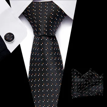 1200 игли 7,5 см мъжки вратовръзки New Fashion Man Dot вратовръзки Corbatas Gravata жаккардовый тънка вратовръзка бизнес зелена вратовръзка за мъжете