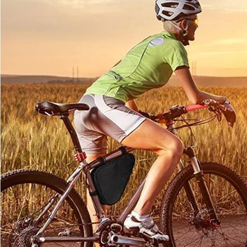 Колоездене На Велосипед Предната Тръба На Триъгълна Рамка, Инструмент За Мобилен Телефон, Карта Калъф Чанта