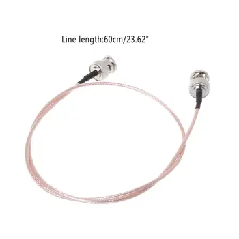 60 см, HD SDI RG316 кабел за цифров видео изход BNC мъж към мъж за BMCC BMPC