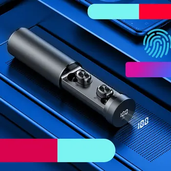 Нов B9 TWS Безжични Bluetooth слушалки слушалки музика Bluetooth слушалки Спорт Power Display слушалки за Samsung, Huawei, Xiaomi