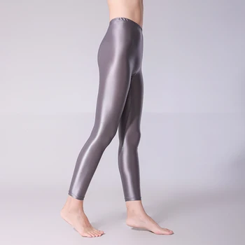 XCKNY фитнес панталони бързо съхнещи ярки ликра ликра масло от блестящи, секси стегнати спортни панталони с висока талия хип лифтинг