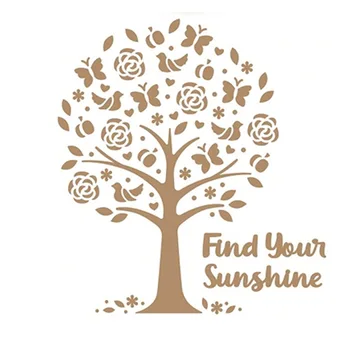 Wisdom Tree Metal Cutting Умира Find Your Sunshine Умира Cuts Card For Making 2020