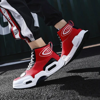 2020 лятна мъжки обувки лек джогинг обувките Бяла брандираната червена обувки мъжки баскетболни обувки, мъжки ежедневни обувки 38-45