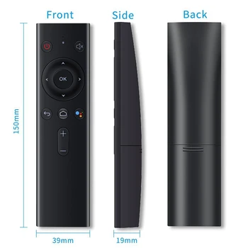 Безжична Bluetooth гласово дистанционно управление Air Mouse за Smart TV Box Android