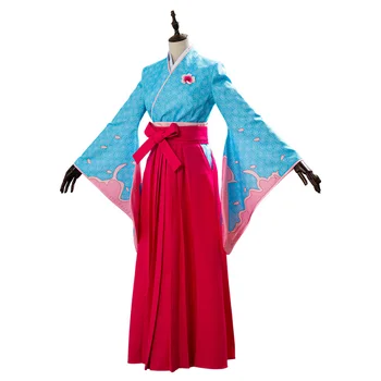 Projectsakura War Amamiya sakura cosplay костюм дамски кимоно съоръжения