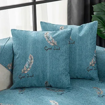 Прост тъкани от шенилна диванные седалките разтегателен диван делото нескользящая калъф памук стеганое седалка, разтегателен кърпа за хол