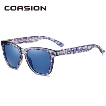 COASION 21 цвят квадратна рамка за слънчеви очила за Мъже, Жени поляризирани стари маркови дизайнерски очила за шофиране zonnebril heren CA1729