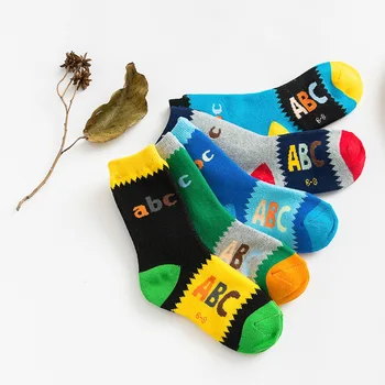 2019 нова мода чорапи за момчета и момичета Модни памучни чорапи, Бебешки чорапи WY11
