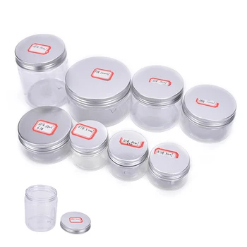 Многократно бутилки пластмасови празни грим Jar Pot пътуване крем за лице / Лосион / козметичен контейнер 30/40/50/80/100/150/200/250 мл