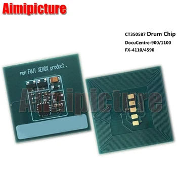 За Xerox DC900 DC1100 FX-4110 4590 барабана нулиране на чип CT350587 барабана чип 420K чип за копирна машина 2 бр./лот