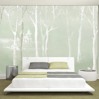 Тапети Youman Photo 3D мода ръчно рисувани модерен скандинавски елегантен фон декоративна живопис за хола спални