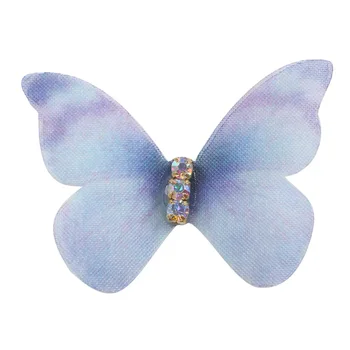 5 бр./лот 3D Нокти Jewelry обстановка кърпа кърпа симулация на пеперуда Чар 3D маникюр украса бижута и аксесоари
