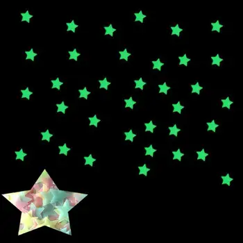 колата детска спалня флуоресцентное блясък на звезди стена етикети светещи за Peugeot 206 307 406 407 207 208 308 508 2008 3008 4008