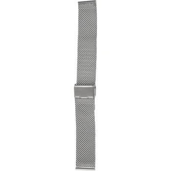 Смяна на каишка стомана сребърен сгъваема лента за Нов часа 22 мм