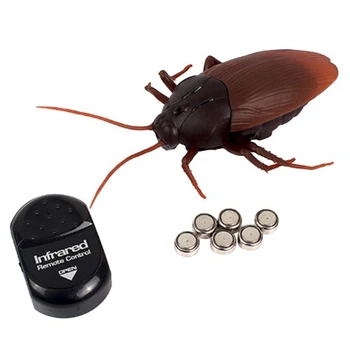 Моделиране инфрачервен RC дистанционно управление зловещ насекомо хлебарка паяк Асо играчки насекоми децата са палави играчки RC играчки животни