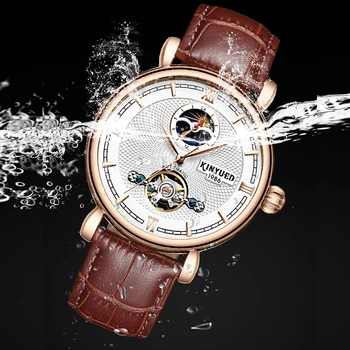 Мъжки часовници най-добрата марка луксозни часовници автоматични механични часовници мъжки ежедневни бизнес водоустойчив часовник Relogio Masculino 2019