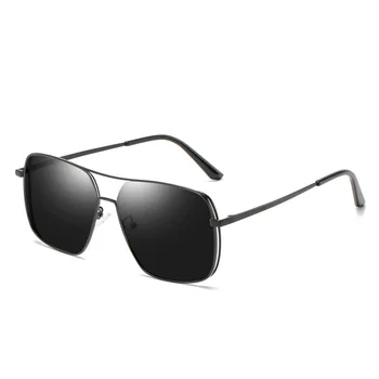 2020 извънгабаритни поляризирани слънчеви очила мъжете фотохромичните слънчеви очила човек реколта квадратни слънчеви очила за мъже синя светлина очила с UV400
